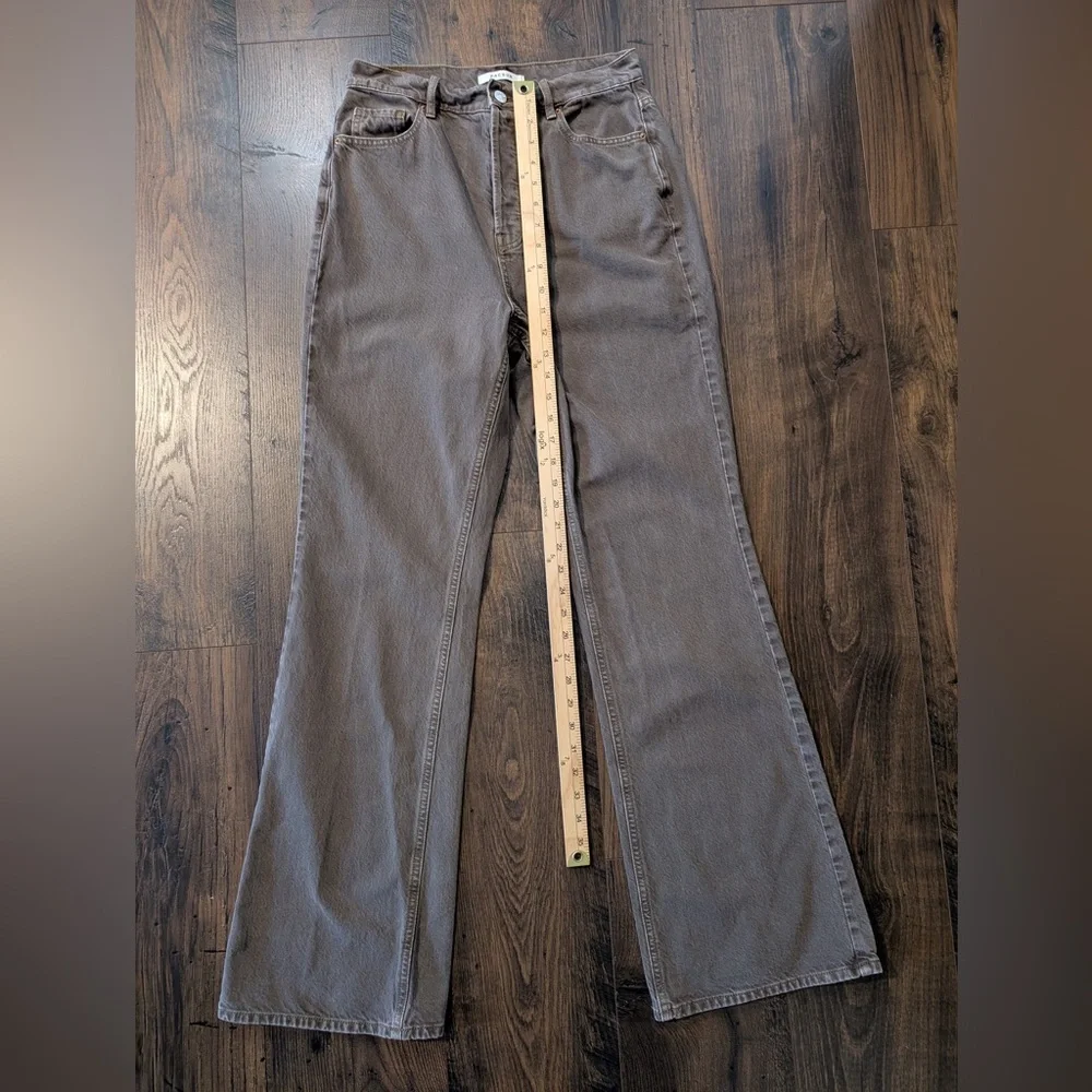 PACSUN High Rise Bootcut Jeans Brown Size 28